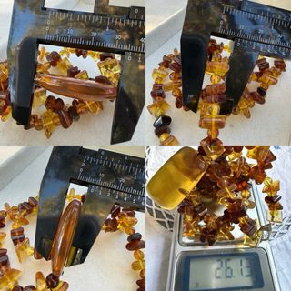 Collar de ámbar con colgante