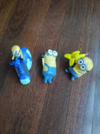 Lote de 3 figuras Minions