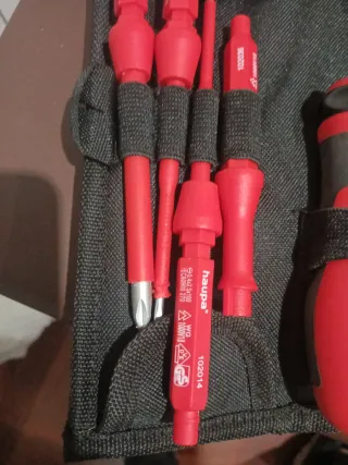 Juego Destornilladores Eléctricos Haupa