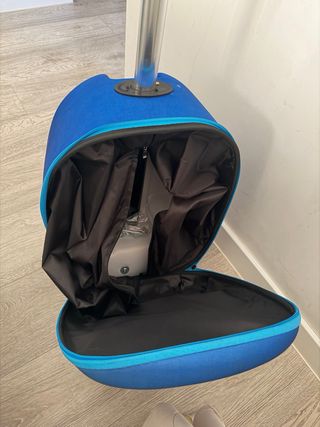 Maleta Patinete Infantil Monstruo Azul