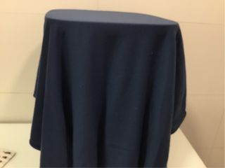 Bufanda o vestido azul