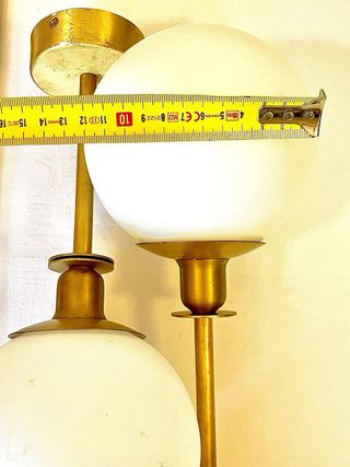 Par de lámparas de techo