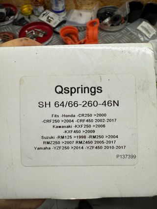 Muelles Amortiguador lineales KTM GasGas Husqvarna