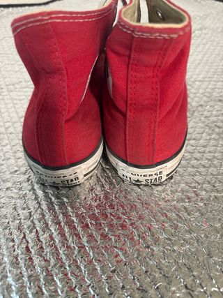Converse Rojas Mujer Talla 36,5