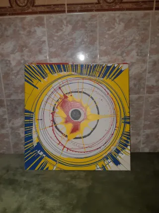 Cuadro abstracto moderno