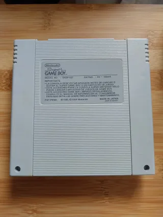 SUPER GAME BOY PAL ESPAÑA SUPER NINTENDO