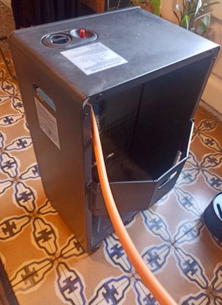 Estufa Gas Butano Orbegozo Negra