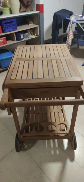 Mueble auxiliar jardín teka