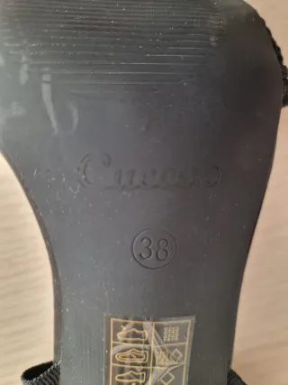 Sandalias de Tacón Transparente