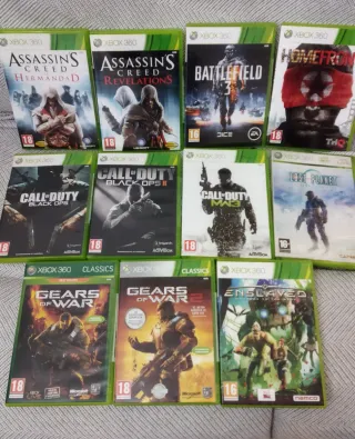 Pack Juegos Xbox 360