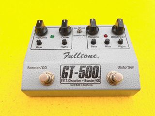 Fulltone GT-500 pedal overdrive booster distortion