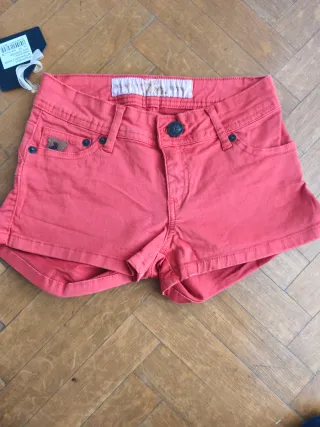 Shorts Lois Naranja Chica