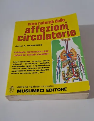 Libro "Cure naturali delle affezioni circolatorie"