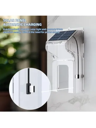 Protector Lluvia Timbre Solar