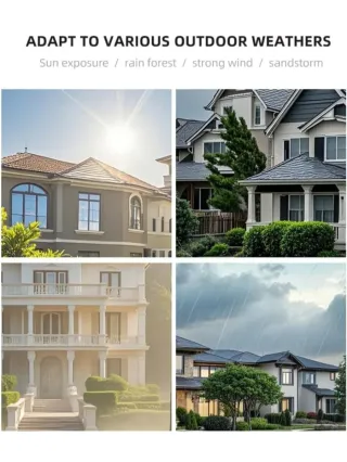 Protector Lluvia Timbre Solar