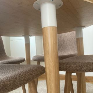 MESA BAMBÚ 90cm Diámetro