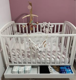 Cuna Alice Blanca Prenatal