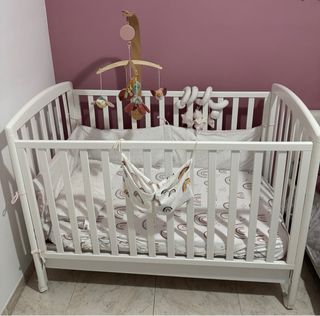 Cuna Alice Blanca Prenatal