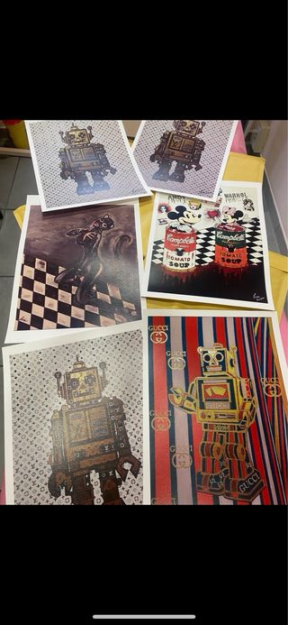 Stampa d’Arte Robot - V