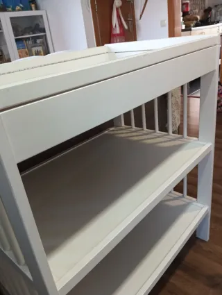 Cambiador Bebé Gulliver Ikea Blanco