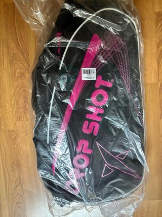 Paletero Drop Shot Negro y Rosa