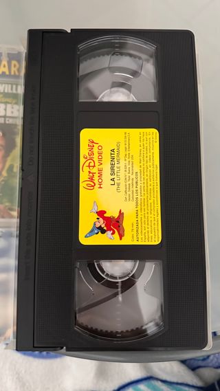 La Sirenita VHS Disney Clásicos