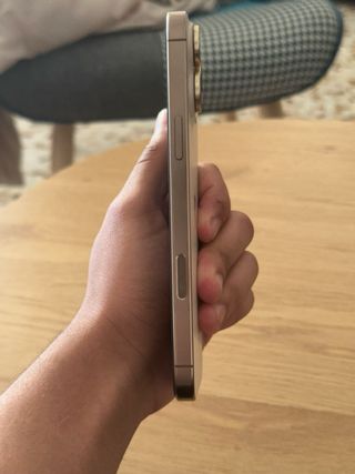 iPhone 16 Pro Max Dorado/Plateado