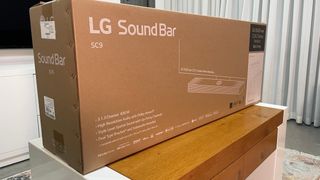 LG SC9S Sound Bar + Subwoofer