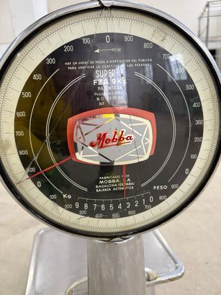 Báscula antigua Mobba SUPER-9 9Kg