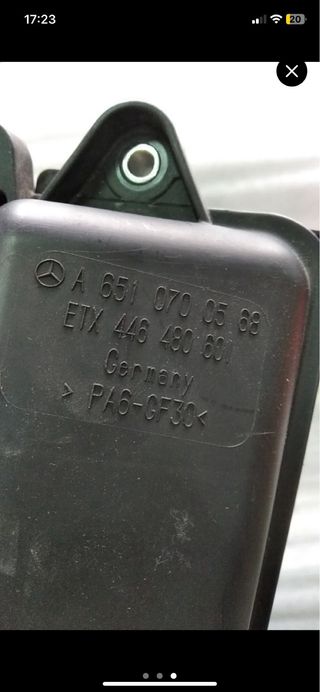 Acumulador Presión Mercedes Clase C220 CDI W204