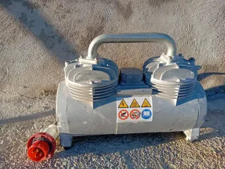 Compresor de aire para proyectar mortero