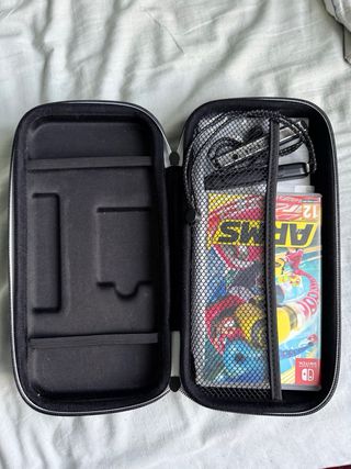 Nintendo Switch OLED Blanca Completa + Juego Arms