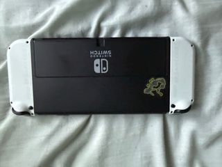 Nintendo Switch OLED Blanca Completa + Juego Arms