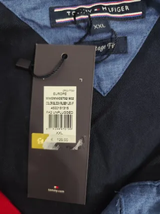 Polo Tommy Hilfiger Bloques Color