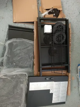 Barbacoa de gas negra Amig