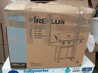 Barbacoa de gas negra Amig