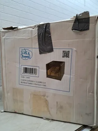 Cajón Leñero Imex El Zorro  con Ladrillo