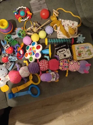 Lote Juguetes Sensoriales Bebé