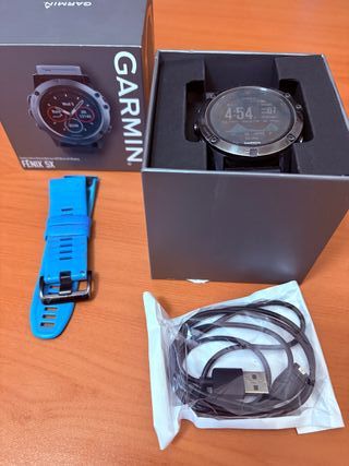 Garmin Fenix 5X Zafiro Caja y Correa Azul