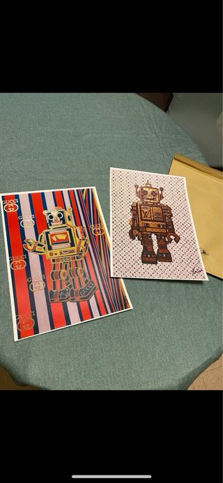 Stampa d'Arte Robot - G da Collezione