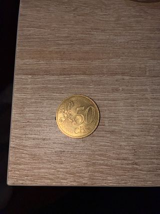 Moneda 50 céntimos Francia 1999