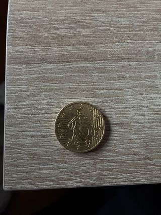 Moneda 50 céntimos Francia 1999