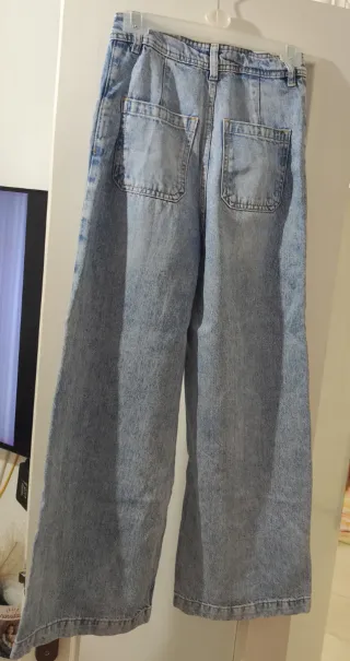 ‼️ NO NEGOCIABLE ‼️  Vaqueros Anchos Mango Mujer
