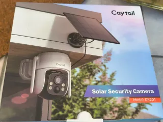 Telecamera Wi-Fi Solare 2K – 360° PTZ, Batteria