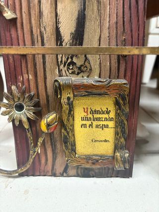 Apliques de pared madera y metal