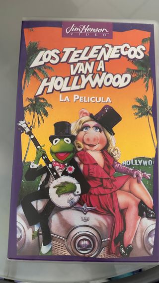 VHS Los Teleñecos Van a Hollywood