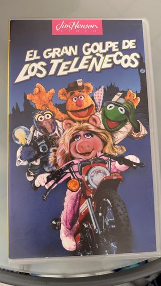 VHS Los Teleñecos Van a Hollywood