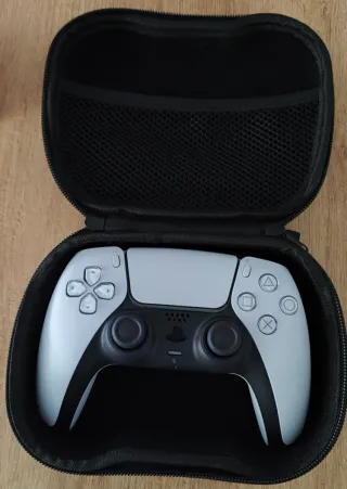 Mando PS5 DualSense + Funda Transporte