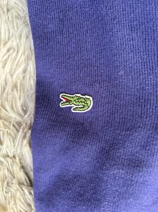 Jersey Lacoste Morado V-Neck