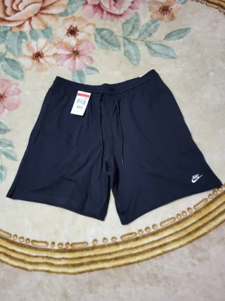 Pantalón corto Nike Knit Hombre Negro